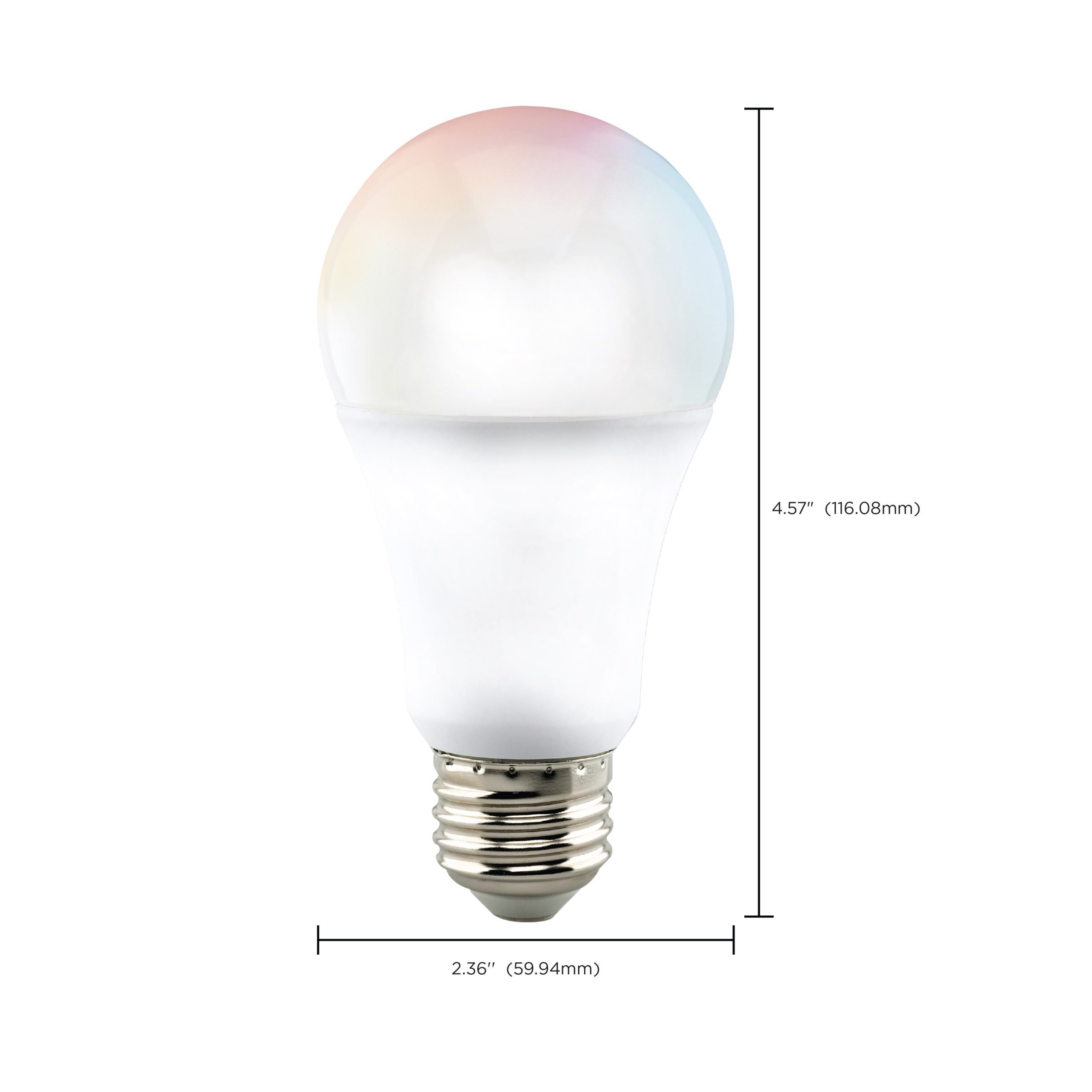 10 Watt; A19 LED; RGB & Tunable White; Starfish IOT; 120 Volt; 800 ...